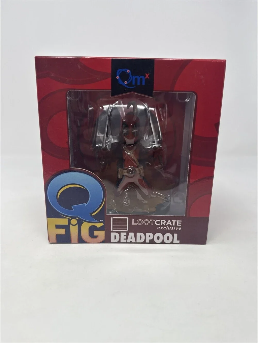 Marvel Deadpool Quantum Mechanics QMx Q-Fig Miniature Action Figure Figurine NIB